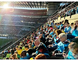 Grande Incontro dei Cresimandi della Diocesi di Milano allo Stadio Meazza